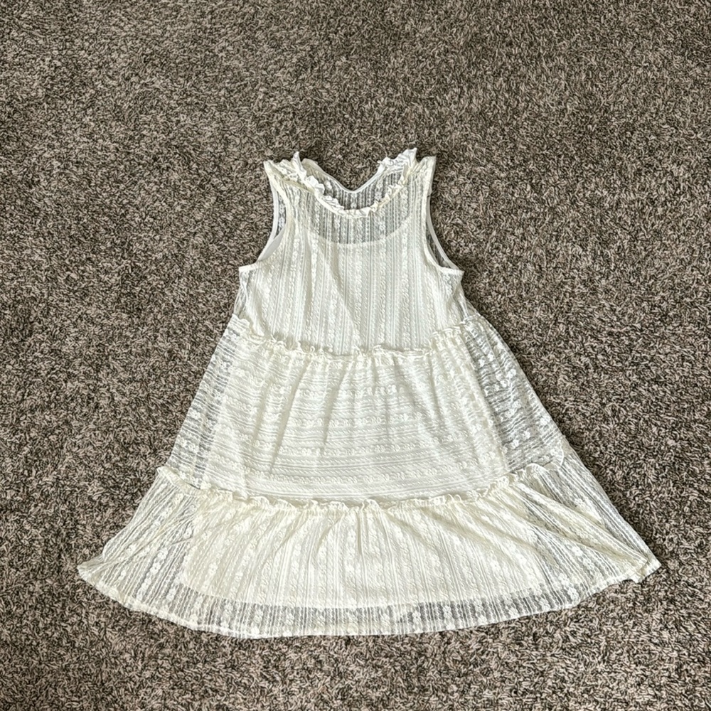 Lining slip under lace. Not see through